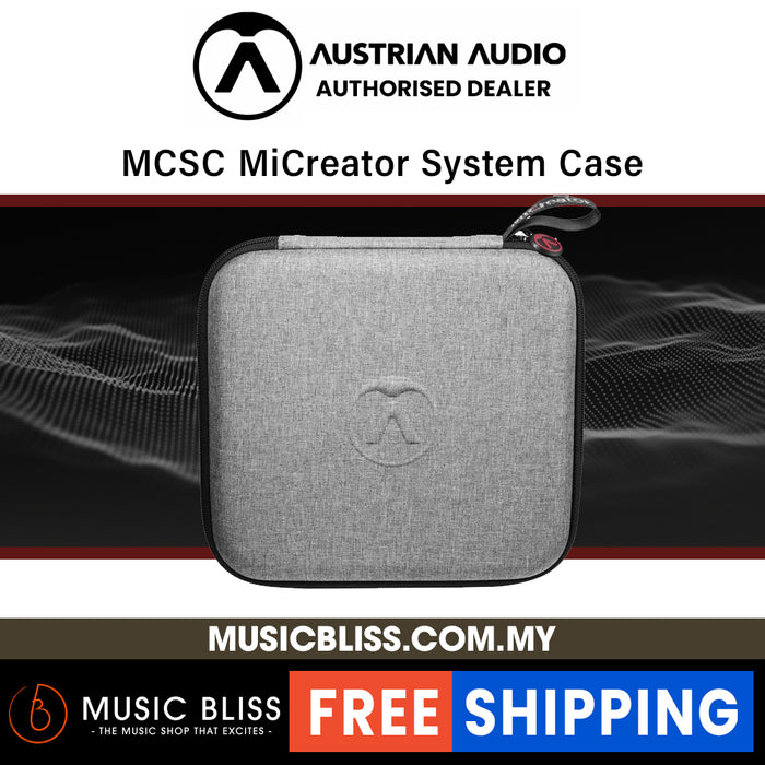 Austrian Audio MCSC MiCreator System Case - Music Bliss Malaysia