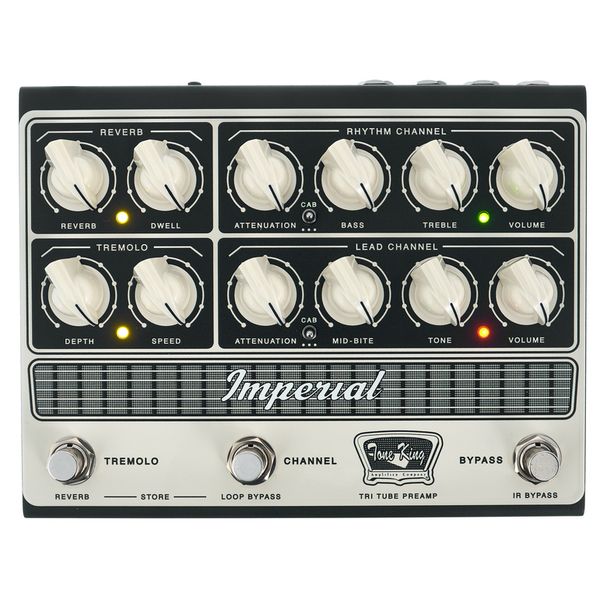 Tone King Imperial Tri-tube Preamp and DI Pedal