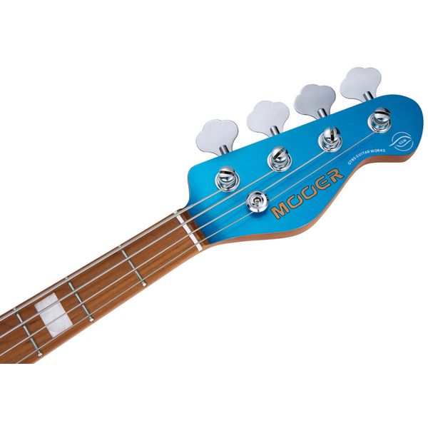 Mooer MBJ410 Metal Blue Electric Bass
