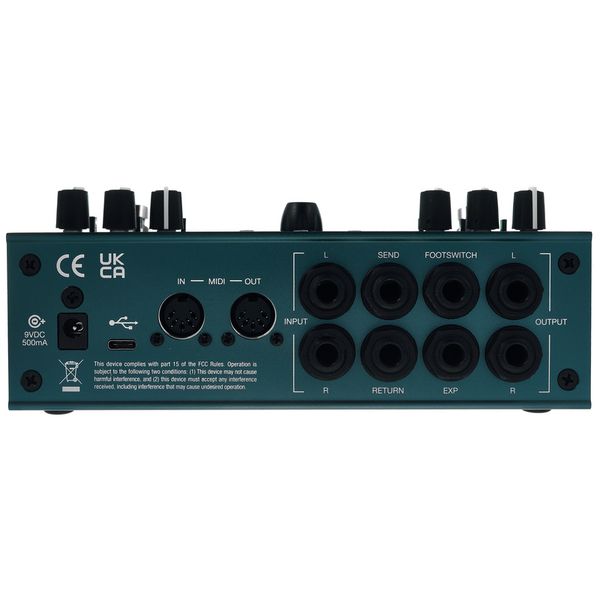 Electro Harmonix Oceans Abyss Dual Stereo Reverb Pedal