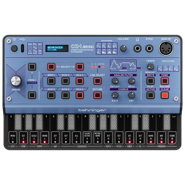 Behringer CZ-1 Mini Hybrid Phase Distortion Synthesizer