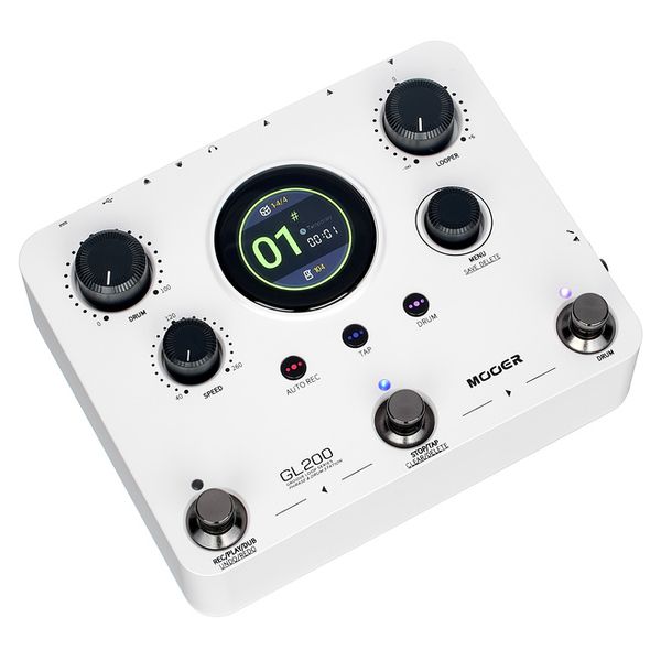 Mooer GL200 Groove Loop Phrase and Drum Station Pedal