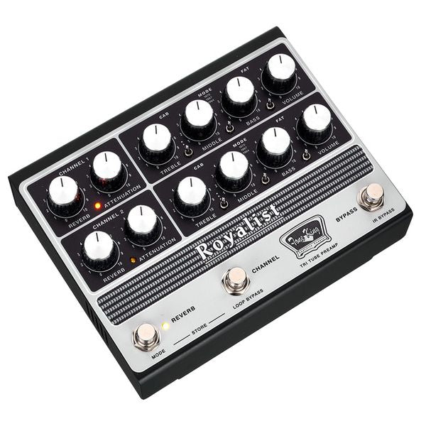 Tone King Royalist Tri-tube Preamp and DI Pedal