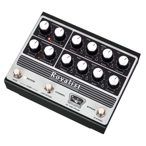 Tone King Royalist Tri-tube Preamp and DI Pedal