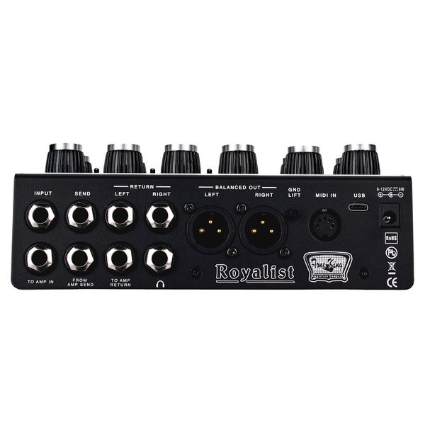 Tone King Royalist Tri-tube Preamp and DI Pedal