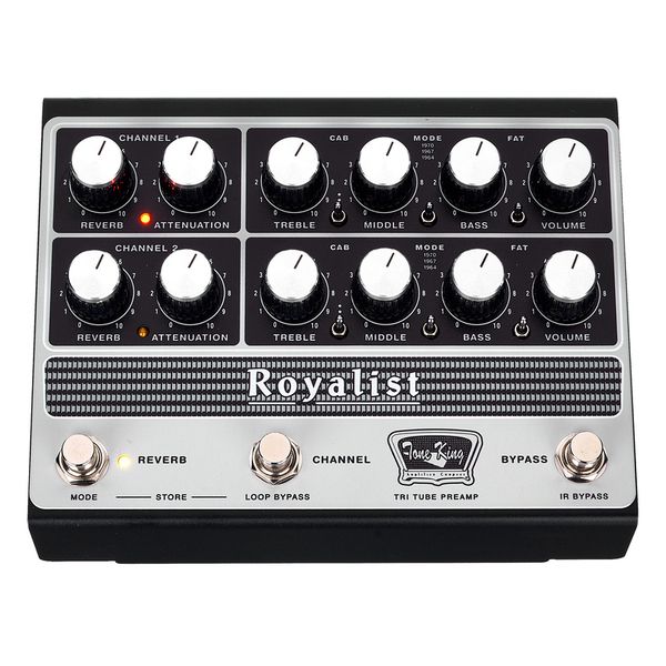 Tone King Royalist Tri-tube Preamp and DI Pedal