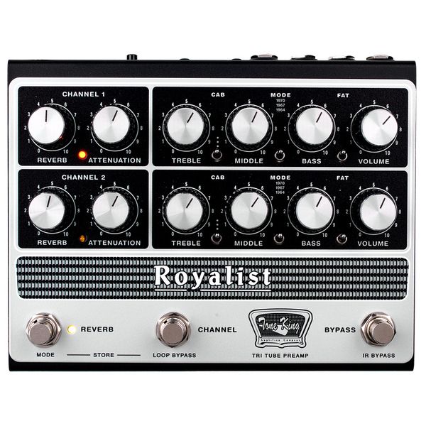 Tone King Royalist Tri-tube Preamp and DI Pedal