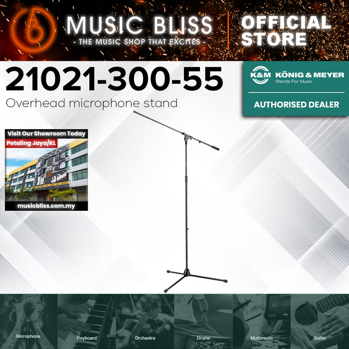K&M 21021 Overhead Microphone Stand