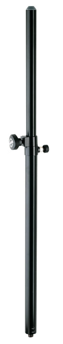 K&M 21337 Adjustable M20 Threaded Speaker Pole - 35.6 to 57-inch - Black