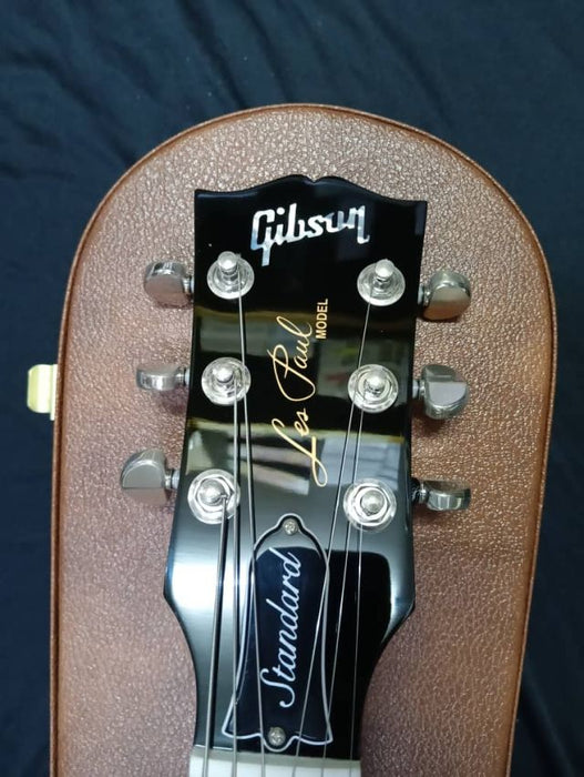 [SN 214540130] CERTIFIED USED GIBSON LES PAUL STANDARD 60S FIGURED TOP ELECTRIC GUITAR - OCEAN BLUE (2024)