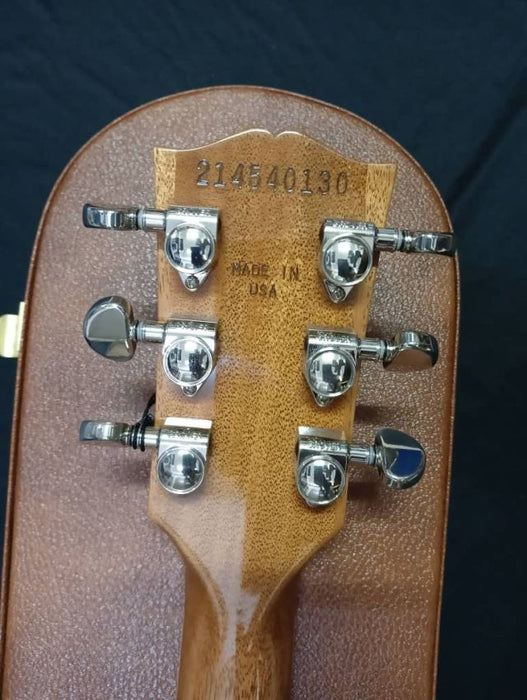 [SN 214540130] CERTIFIED USED GIBSON LES PAUL STANDARD 60S FIGURED TOP ELECTRIC GUITAR - OCEAN BLUE (2024)