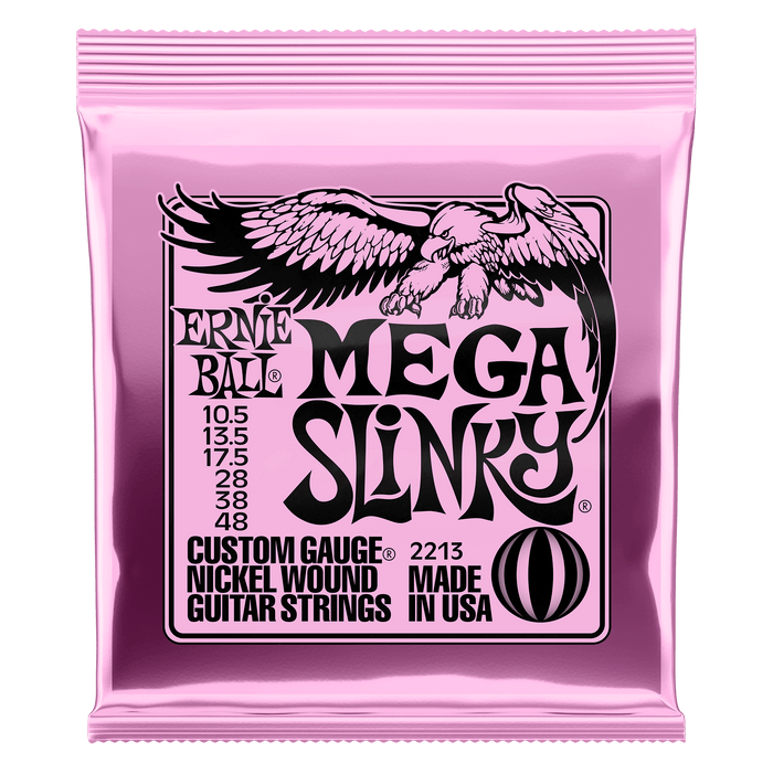 Ernie Ball 2213 Mega Slinky Nickel Wound Electric Guitar Strings