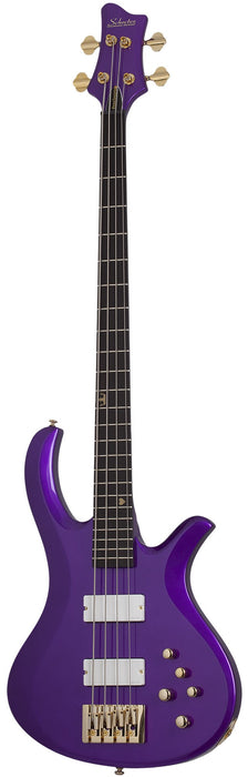 Schecter Freezesicle-4 Electric Bass Guitar - Freeze Purple