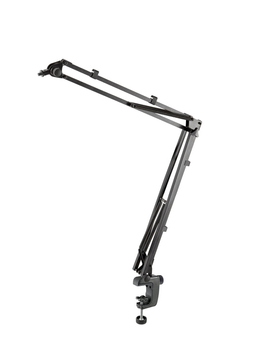 K&M 23840 Broadcast Microphone Desktop Boom Arm