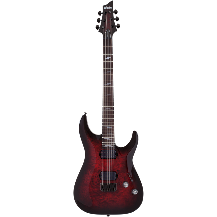 Schecter Omen Elite-6 Electric Guitar - Black Cherry Burst