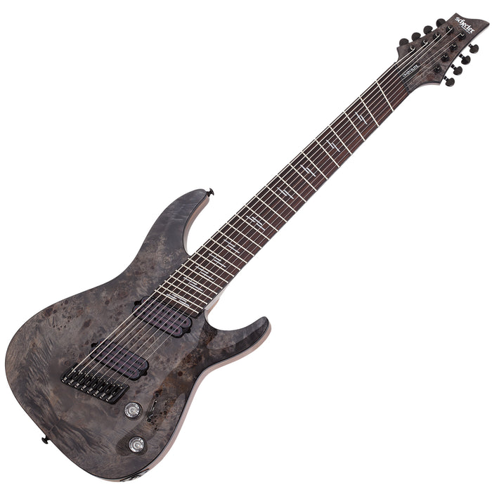Schecter Omen Elite-8 MS Electric Guitar - Charcoal