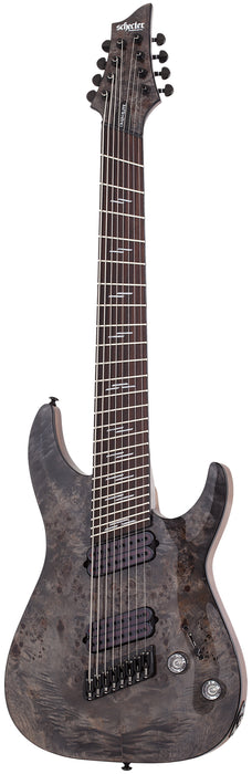 Schecter Omen Elite-8 MS Electric Guitar - Charcoal
