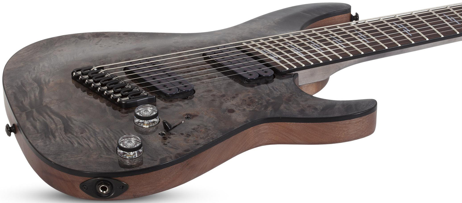 Schecter Omen Elite-8 MS Electric Guitar - Charcoal