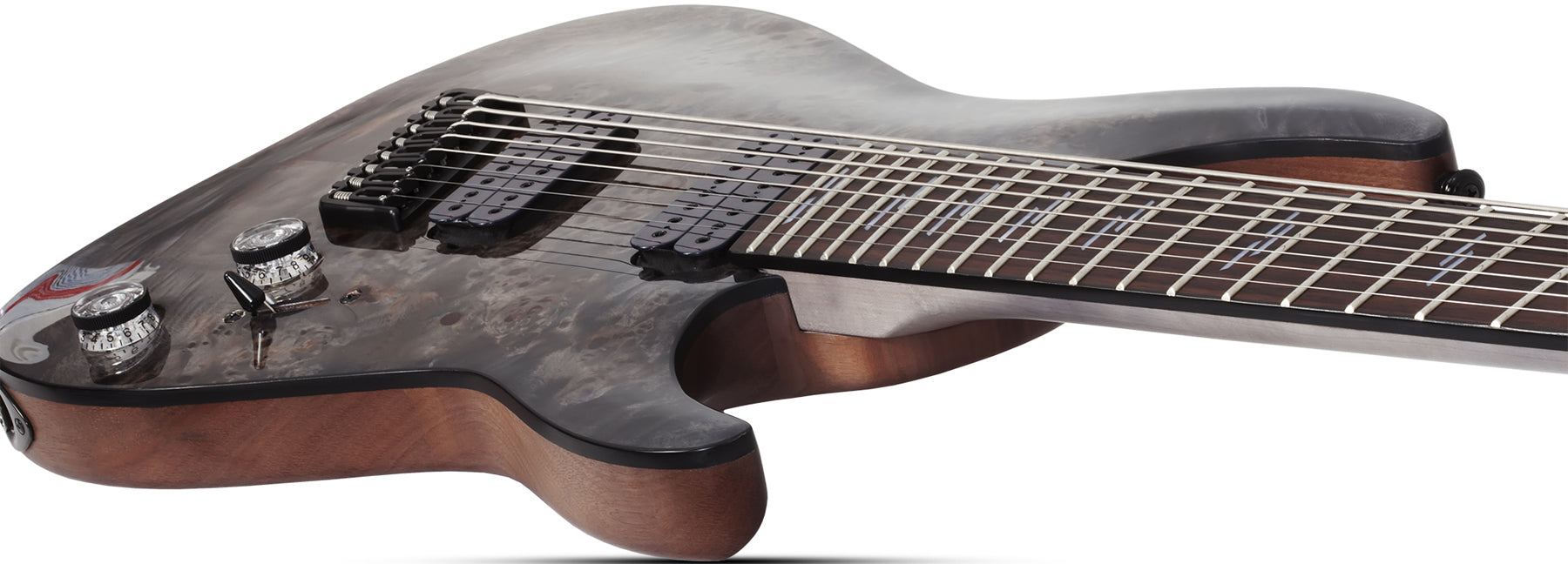 Schecter Omen Elite-8 MS Electric Guitar - Charcoal