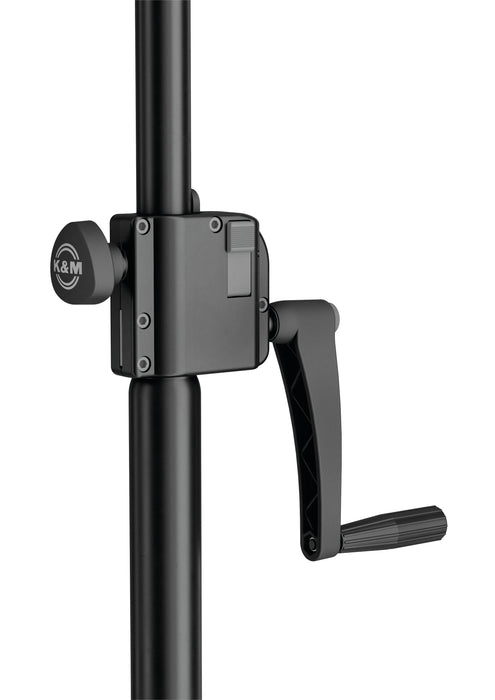 K&M 24730 Tall Dual Crank Audio/Lighting Stand