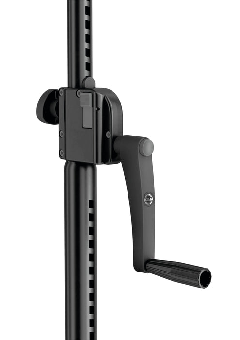 K&M 24730 Tall Dual Crank Audio/Lighting Stand