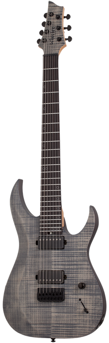 Schecter Sunset-7 Extreme 7-string Baritone Electric Guitar - Grey Ghost - Music Bliss Malaysia