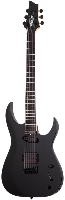 Schecter Sunset-6 Triad Electric Guitar - Gloss Black - Music Bliss Malaysia