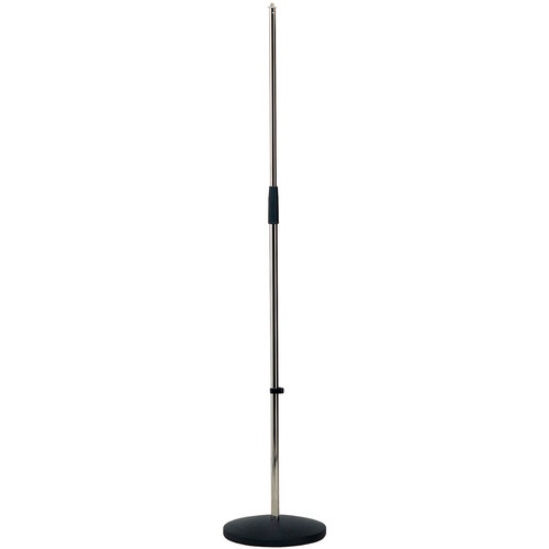 K&M 260/1 Round-base Microphone Stand - Black