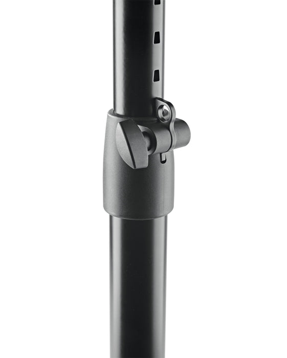 K&M 26720 Adjustable Monitor Speaker Stand - Black