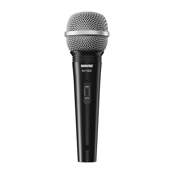 Shure SV100 Vocal Microphone with XLR to 1/4 inch Cable
