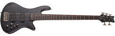 Schecter Stiletto Studio-5 - See-Thru Black Satin [MIK] - Music Bliss Malaysia