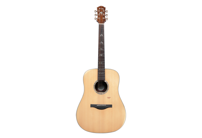 Trumon 280 D Solid Sitka Spruce top /Rosewood back and side Acoustic Guitar with Pickup - Natural