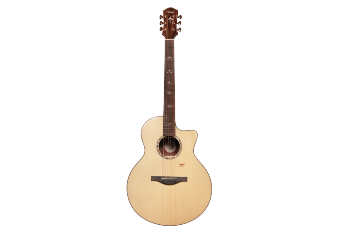 Trumon 280 TF Solid Sitka Spruce top /Rosewood back and side Acoustic Guitar with Pickup - Natural