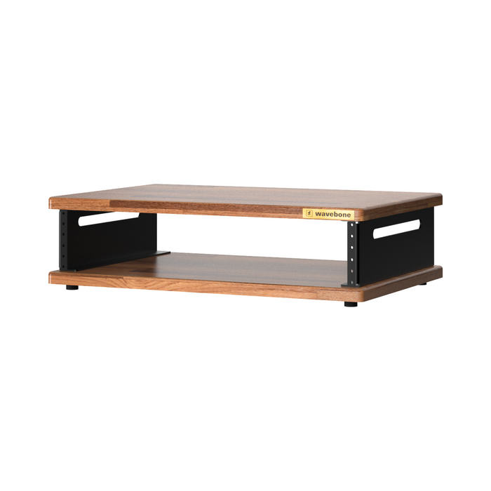 Wavebone Stella 2U Rackmount Case with Wood Top - Music Bliss Malaysia