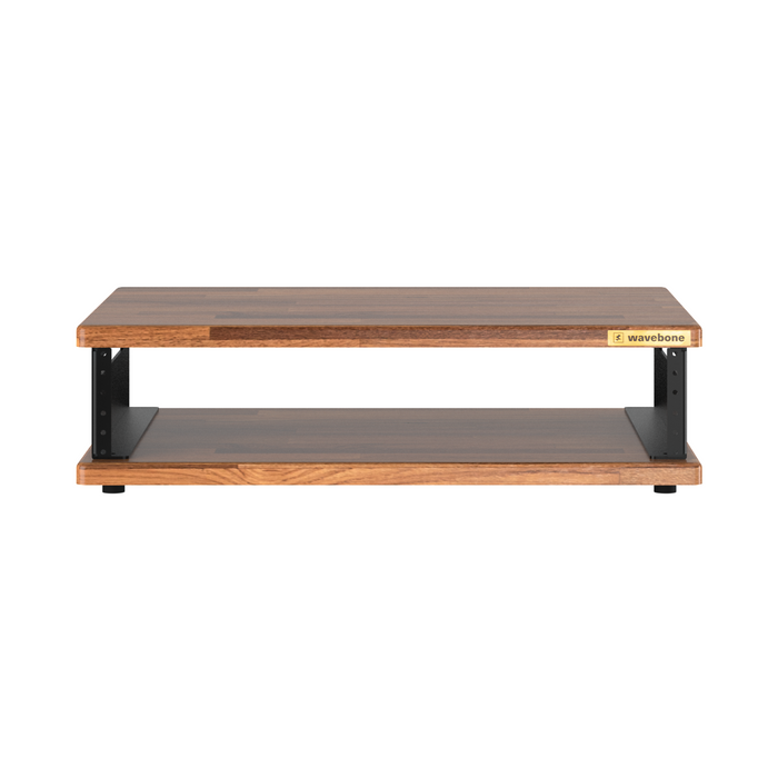 Wavebone Stella 2U Rackmount Case with Wood Top - Music Bliss Malaysia