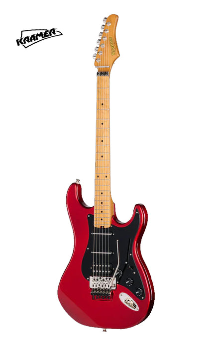 Kramer Pacer Deluxe Electric Guitar with Premium Bag - Ruby Red Metallic