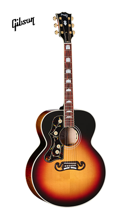 GIBSON ACOUSTIC SJ-200 STANDARD MAPLE LEFT-HANDED ACOUSTIC-ELECTRIC GUITAR - TRI-BURST