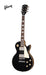 GIBSON LES PAUL STANDARD 60S PLAIN TOP ELECTRIC GUITAR - EBONY - Music Bliss Malaysia