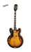 Epiphone Sheraton Frequensator Semi-hollowbody Left-handed Electric Guitar - Vintage Sunburst - Music Bliss Malaysia