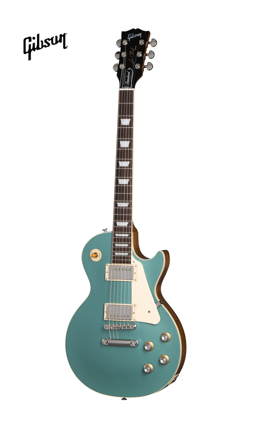 GIBSON LES PAUL STANDARD 60S PLAIN TOP ELECTRIC GUITAR - INVERNESS GREEN - Music Bliss Malaysia