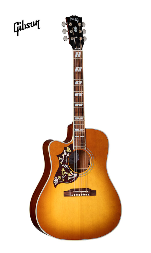 GIBSON ACOUSTIC HUMMINGBIRD STANDARD EC LEFT-HANDED ACOUSTIC-ELECTRIC GUITAR - HERITAGE CHERRY SUNBURST
