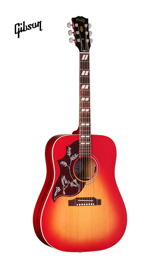 GIBSON ACOUSTIC HUMMINGBIRD SPECIAL LEFT-HANDED ACOUSTIC-ELECTRIC GUITAR - VINTAGE CHERRY SUNBURST