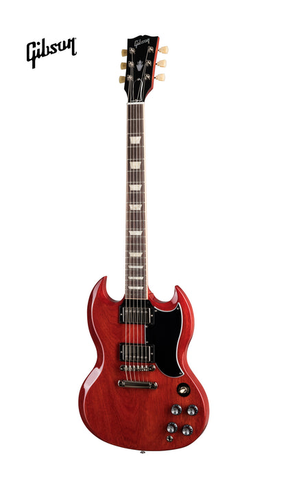 GIBSON SG STANDARD '61 STOPBAR ELECTRIC GUITAR - VINTAGE CHERRY - Music Bliss Malaysia