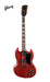 GIBSON SG STANDARD '61 STOPBAR ELECTRIC GUITAR - VINTAGE CHERRY - Music Bliss Malaysia