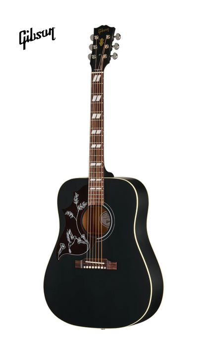 GIBSON ACOUSTIC HUMMINGBIRD SPECIAL LEFT-HANDED ACOUSTIC-ELECTRIC GUITAR - SATIN EBONY