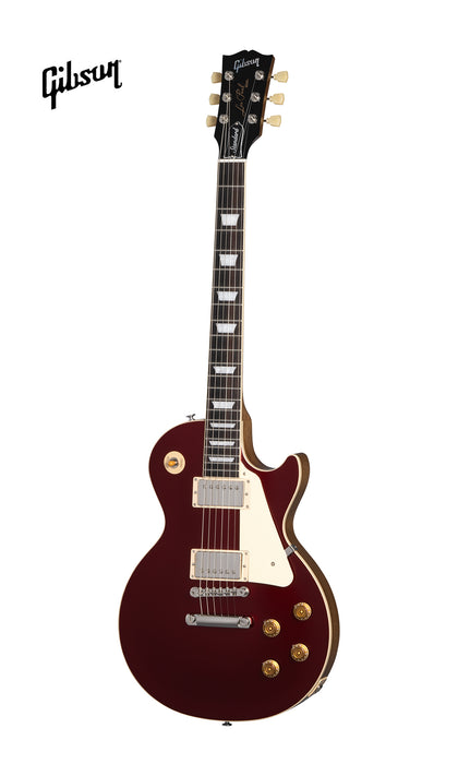 GIBSON LES PAUL STANDARD 50S PLAIN TOP ELECTRIC GUITAR - SPARKLING BURGUNDY - Music Bliss Malaysia