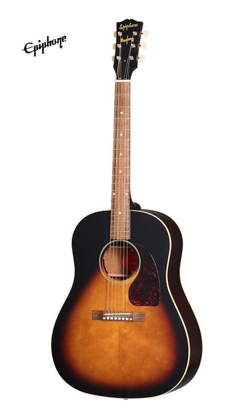 (Epiphone Inspired by Gibson Custom) Epiphone 1942 Banner J-45 Acoustic-Electric Guitar - Vintage Sunburst