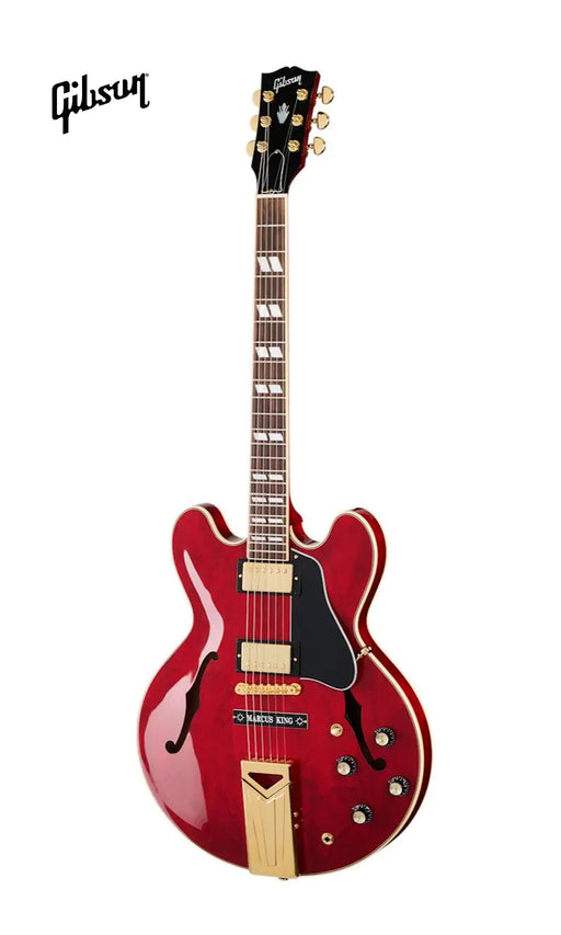 GIBSON MARCUS KING ES-345 SEMI-HOLLOWBODY ELECTRIC GUITAR - SIXTIES CHERRY