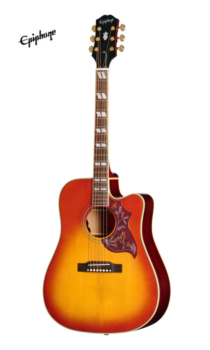 Epiphone Hummingbird Standard EC Acoustic-electric Guitar - Cherry Sunburst
