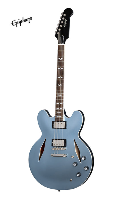 Epiphone Dave Grohl DG-335 Semi-hollowbody Electric Guitar - Pelham Blue - Music Bliss Malaysia